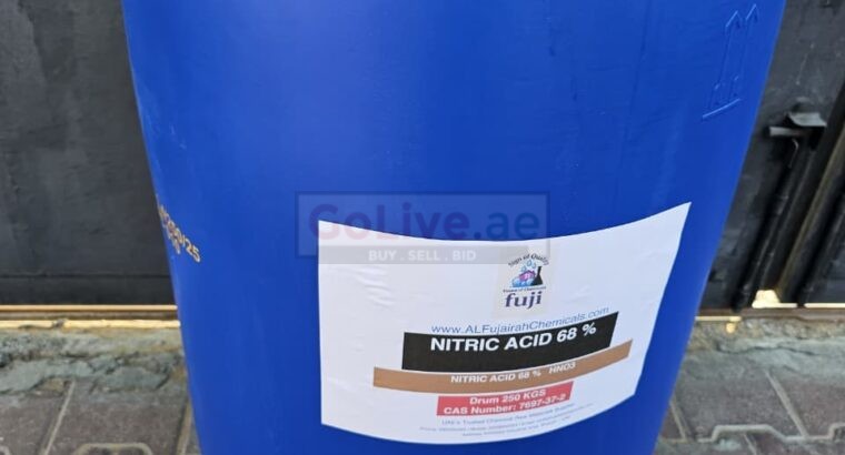 Nitric Acid 68% CAS 7697-37-2 | Bulk Supplier UAE and GCC