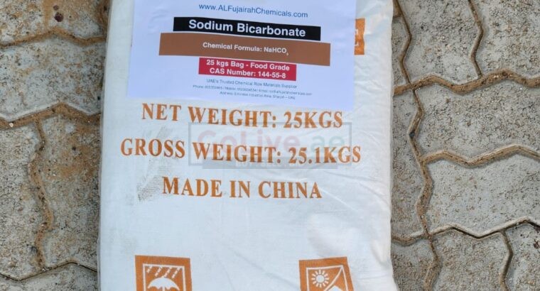 Sodium Bicarbonate Bulk Supplier UAE | 25Kg and 50Kg Bags Available