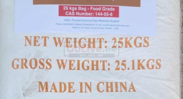 Technical Grade Sodium Bicarbonate – Reliable Industrial Supply