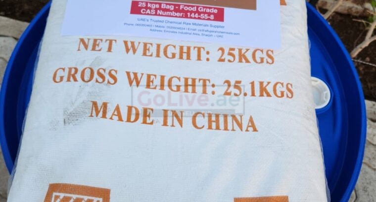 High Purity Sodium Bicarbonate for Chemical and Environmental Use
