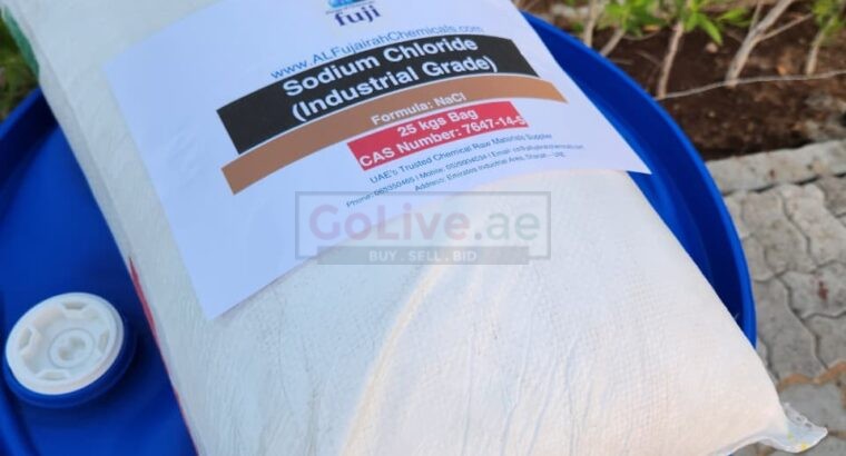 Sodium Chloride (Industrial Grade) – High Purity Industrial Salt Supplier