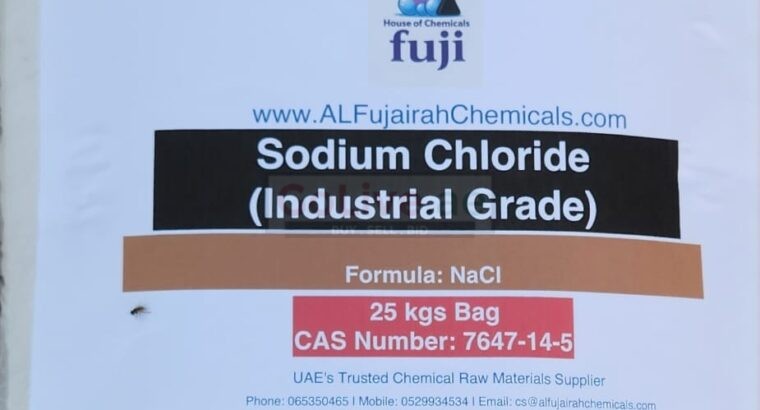 Sodium Chloride for Detergent, Textile, and Food Processing Plants