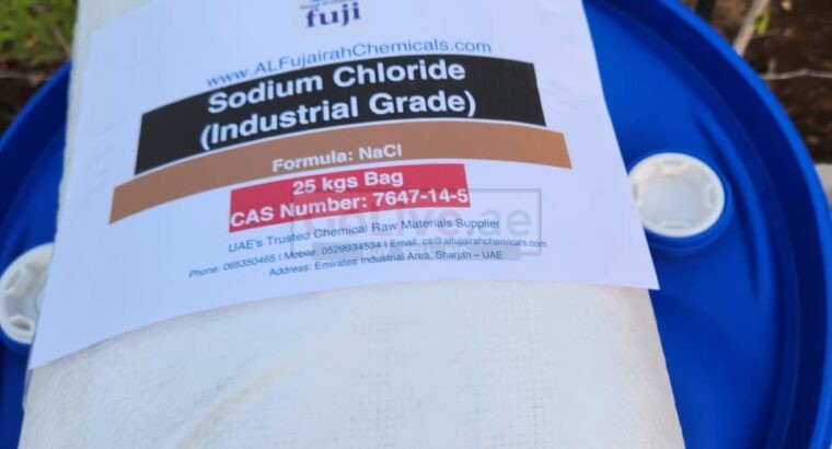 Sodium Chloride (Industrial Grade) – High Purity Industrial Salt Supplier