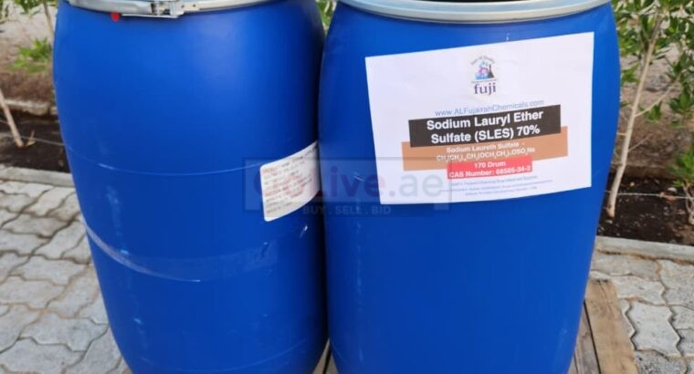 Sodium Lauryl Ether Sulfate 70% – Versatile Surfactant UAE