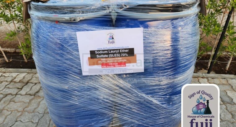 Leading Distributor of SLES 70% – Fujairah Chemical UAE