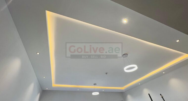 Gypsum False Ceiling Maker In Dubai 0553587105