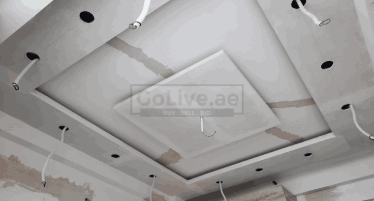 Gypsum False Ceiling Maker In Dubai 0553587105