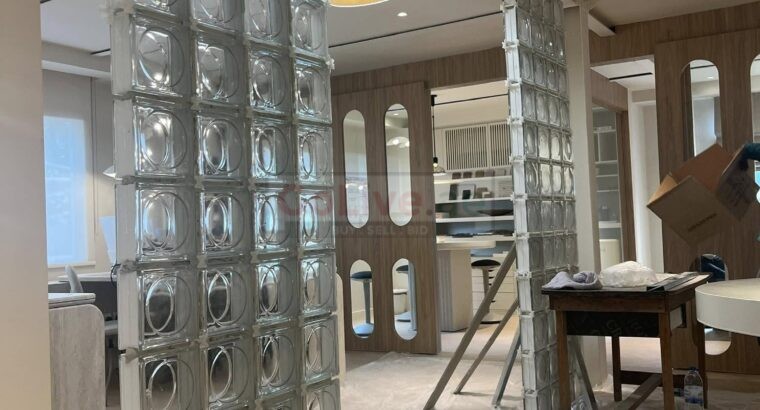 GLASS BLOCK SUPPLY AND FIXING SERVICES IN DUBAI 0561944353