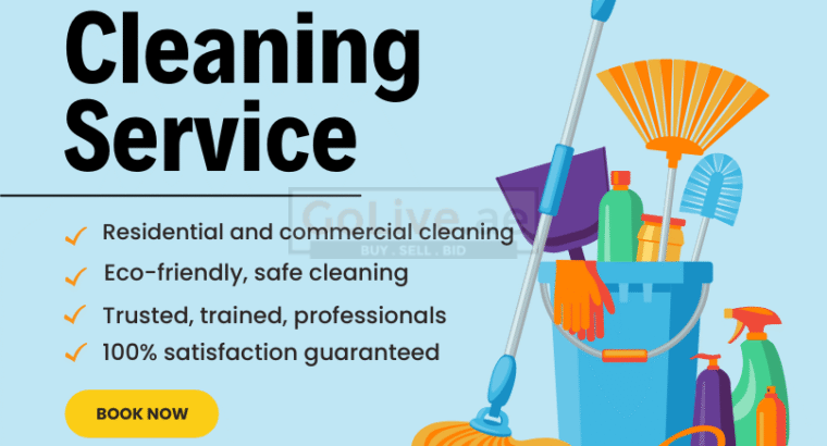 Residential and Commercial Cleaning Services in Dubai