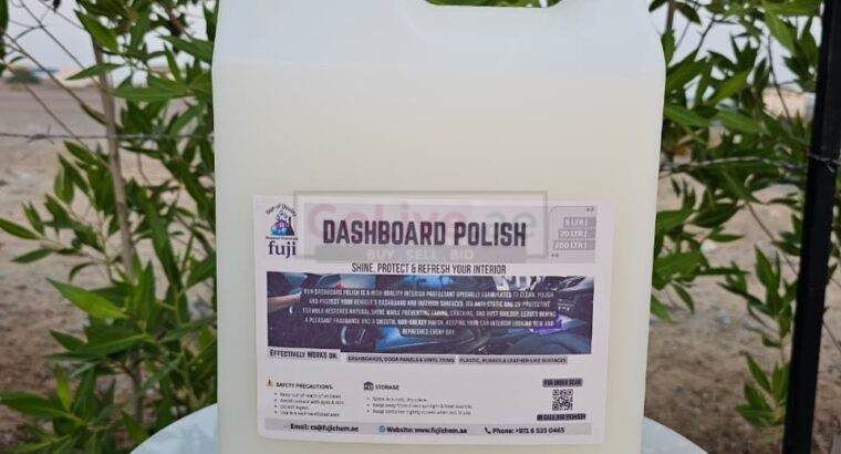 Fuji Dashboard Shine Spray – Plastic and Vinyl Safe