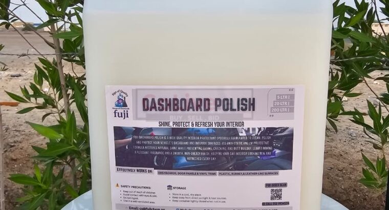 Fuji Premium Dashboard Polish – Ultimate Car Interior Shine