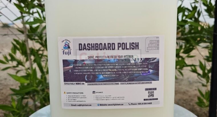 Long-Lasting Dashboard Polish – Fuji Car Interior Solution