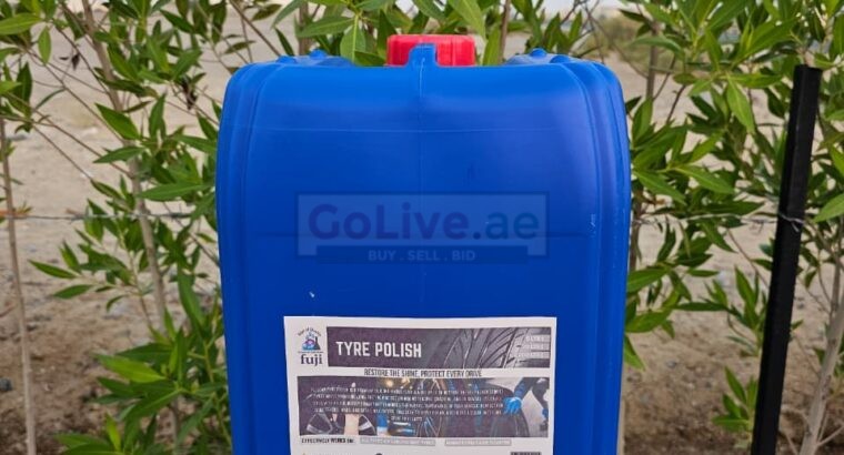 Fuji Car Tyre Polish – Deep Gloss Finish and UV Protection