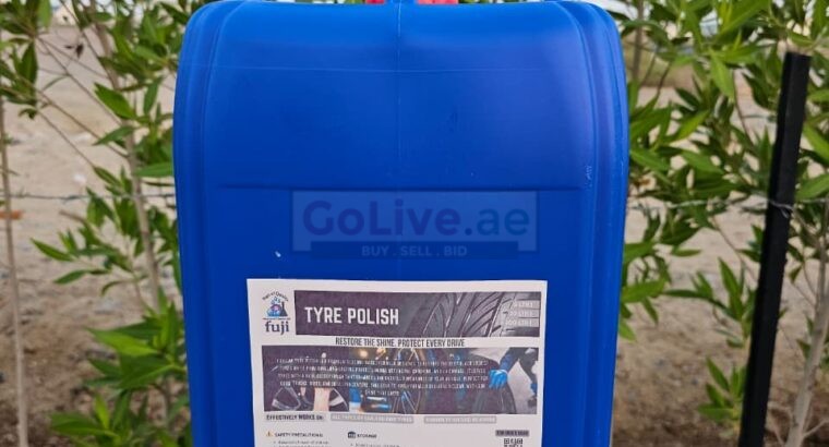 Fuji Tyre Polish – Best Silicone-Based Tyre Dressing