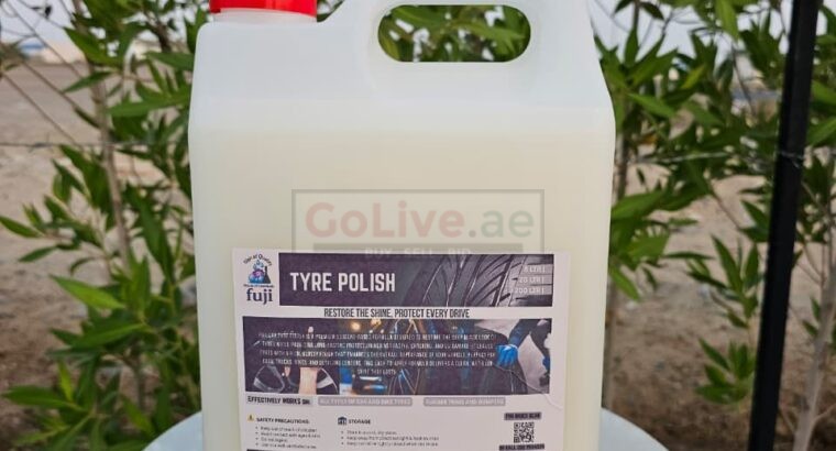 Fuji Silicone Tyre Polish – Premium Car Detailing Product