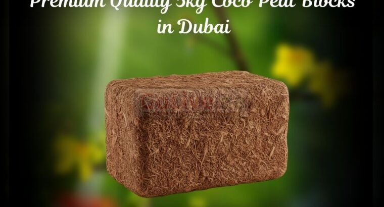 Best 5kg Cocopeat Blocks Dealer in UAE