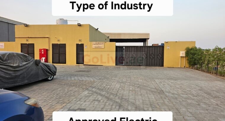 Ready Commercial Project Mix Use for sale, Two Open Shed Warehouses Ready + G+1 Building Approved Land