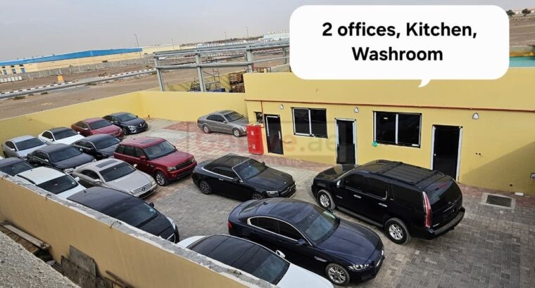 Ready Commercial Project Mix Use for sale, Two Open Shed Warehouses Ready + G+1 Building Approved Land