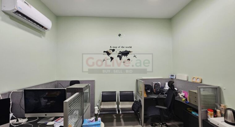 Ready Commercial Project Mix Use for sale, Two Open Shed Warehouses Ready + G+1 Building Approved Land