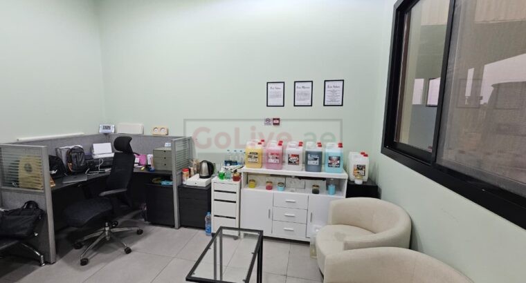 Ready Commercial Project Mix Use for sale, Two Open Shed Warehouses Ready + G+1 Building Approved Land