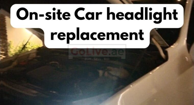 On-site Car Battery Change within 20 min anywhere in Dubai