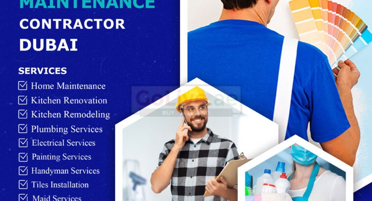 Affordable, Best Home Maintenance services Dubai