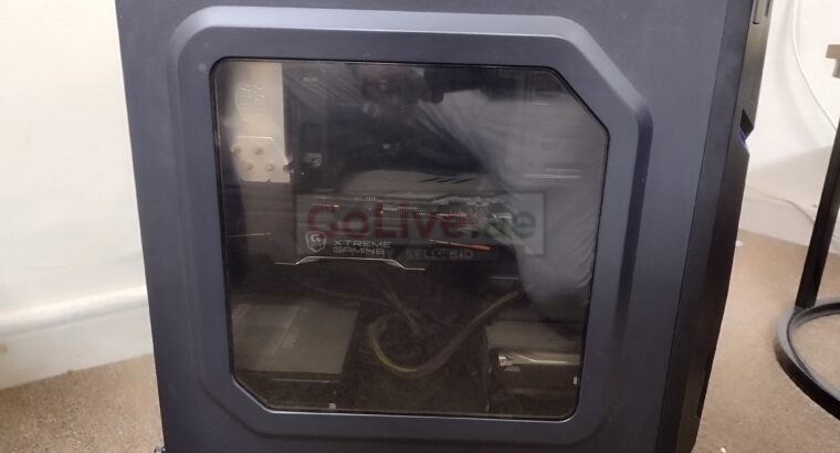 Slightly Used Gaming Desktop + Samsung 27” LED Monitor + FREE Steering Wheel Set! 🔥