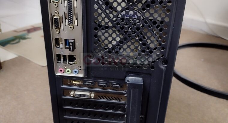 Slightly Used Gaming Desktop + Samsung 27” LED Monitor + FREE Steering Wheel Set! 🔥