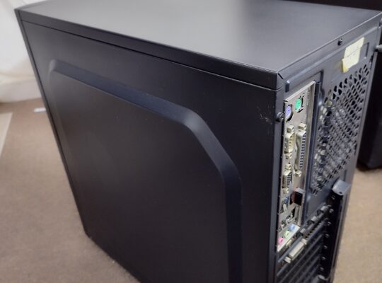 Slightly Used Gaming Desktop + Samsung 27” LED Monitor + FREE Steering Wheel Set! 🔥