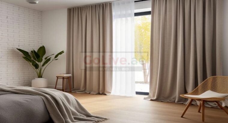 Buy Organic Linen Drapes Dubai’s Most Breathable Window Solution