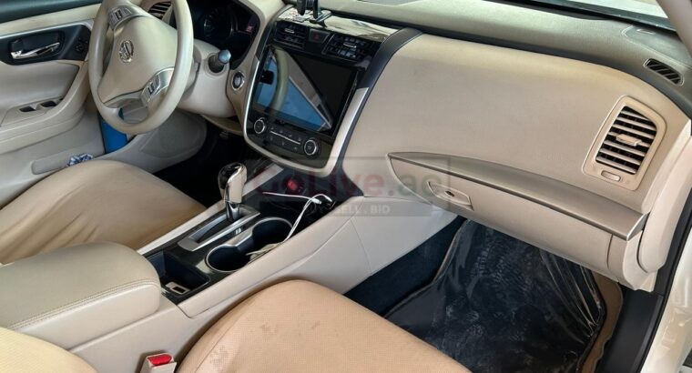 Nissan Altima 2018 Model 2.5 L Engine White color in Excellent Condition