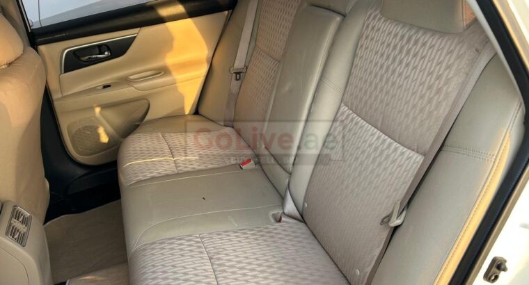 Nissan Altima 2018 Model 2.5 L Engine White color in Excellent Condition