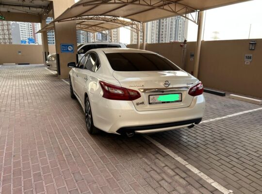 Nissan Altima 2018 Model 2.5 L Engine White color in Excellent Condition