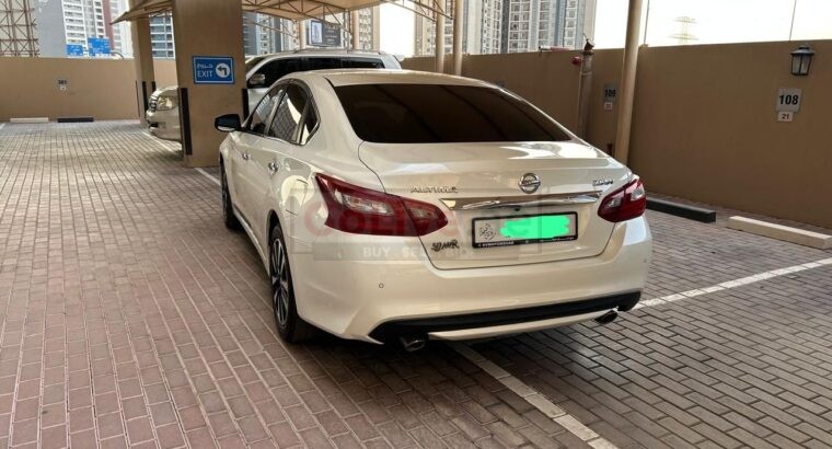 Nissan Altima 2018 Model 2.5 L Engine White color in Excellent Condition