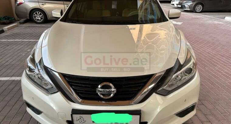 Nissan Altima 2018 Model 2.5 L Engine White color in Excellent Condition