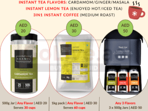 Festive Sale ON – all flavors from just AED 15!