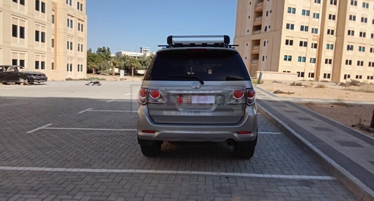 USED TOYOTA FORTUNER 2.7L EXR 2015