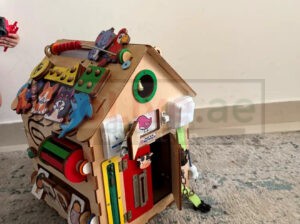 Busy house with many details