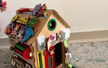 Busy house with many details