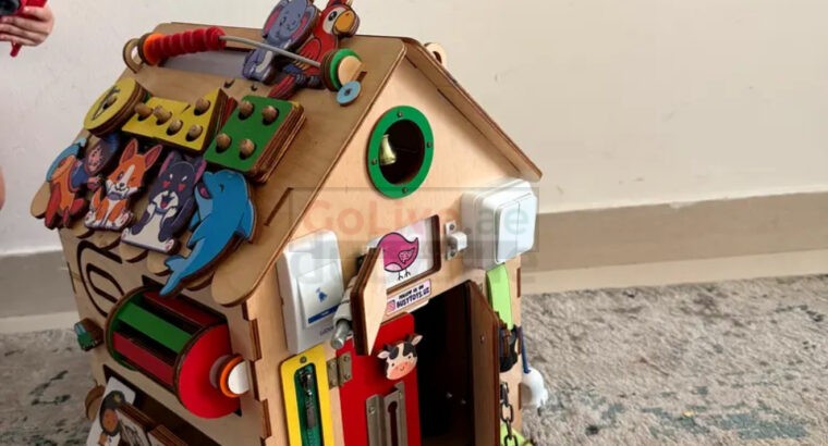 Busy house with many details