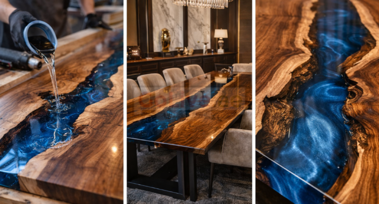 HANDMADE Epoxy Tables(to 6m)