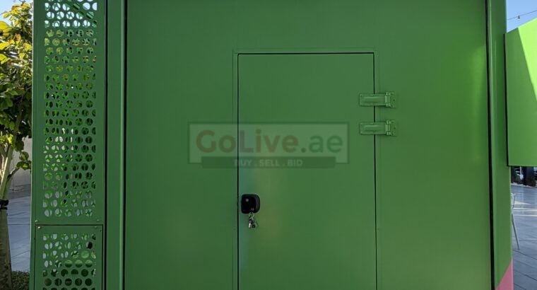 Kiosk container for sell