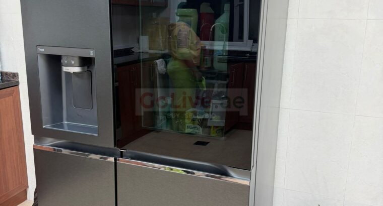 LG Side-by-Side Refrigerator | InstaView Door-in-Door | Excellent Condition