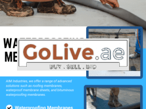 Trusted Waterproofing Materials Supplier in Dubai