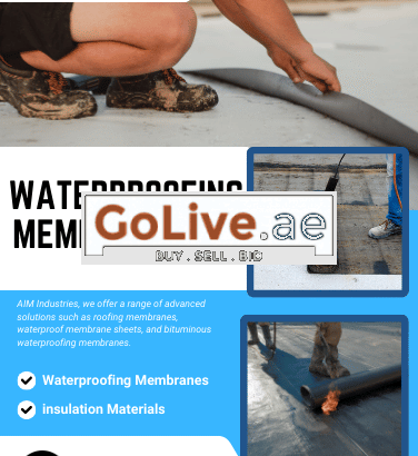 Trusted Waterproofing Materials Supplier in Dubai