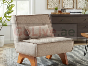 Drayk Lounge Chair with Removable Pillow – Comfortable Lounge Chair for Living Room and Bedroom