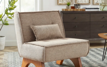 Drayk Lounge Chair with Removable Pillow – Comfortable Lounge Chair for Living Room and Bedroom