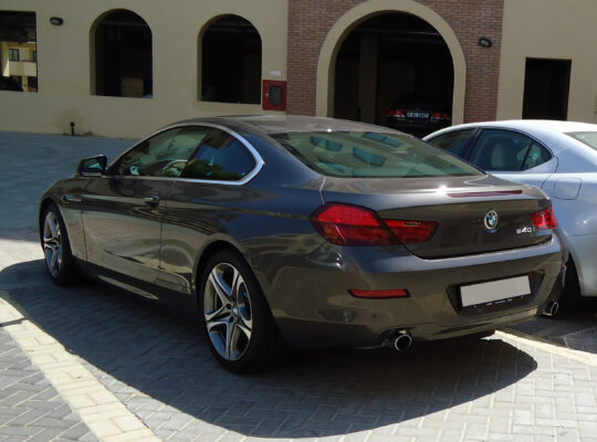 BMW 640 i Coupe –Model 2012 – Gulf Specs