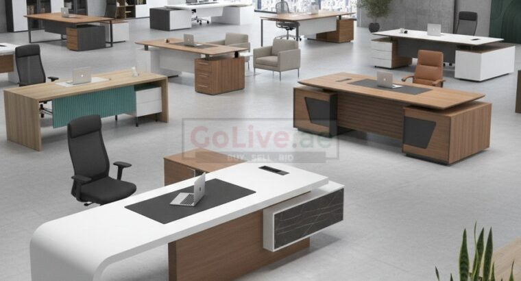 Executive Office Desks Dubai – Elevate Your Leadership Space