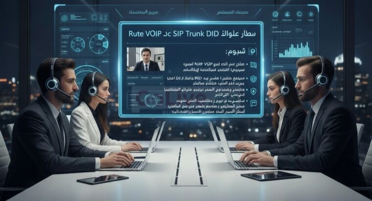 VoIP System with Rute SIP Trunk, DID Numbers & Dialer
